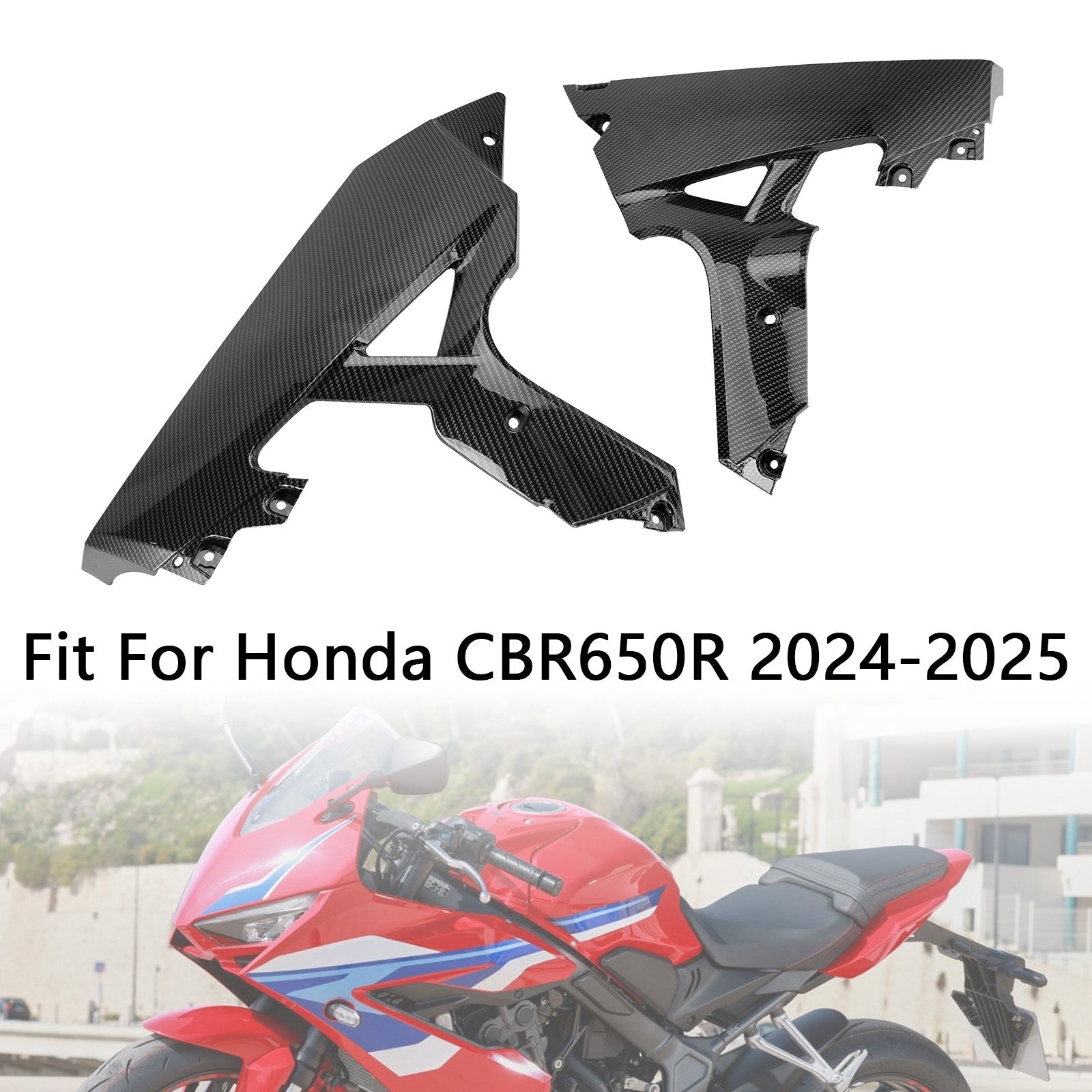 Honda CBR650R 2024-2025: n sivuttaishallintapaneeli