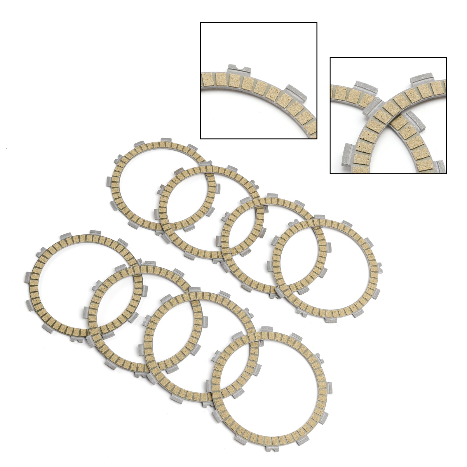 Kit di piastra di attrito frizione per Suzuki RM125 K2/K3/K4/K5/K6/K7/K8 2001-2008