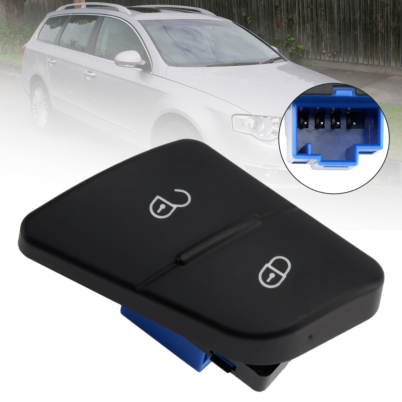 Gumb za odklepanje centralnega zaklepanja 3C0962125B za VW Passat