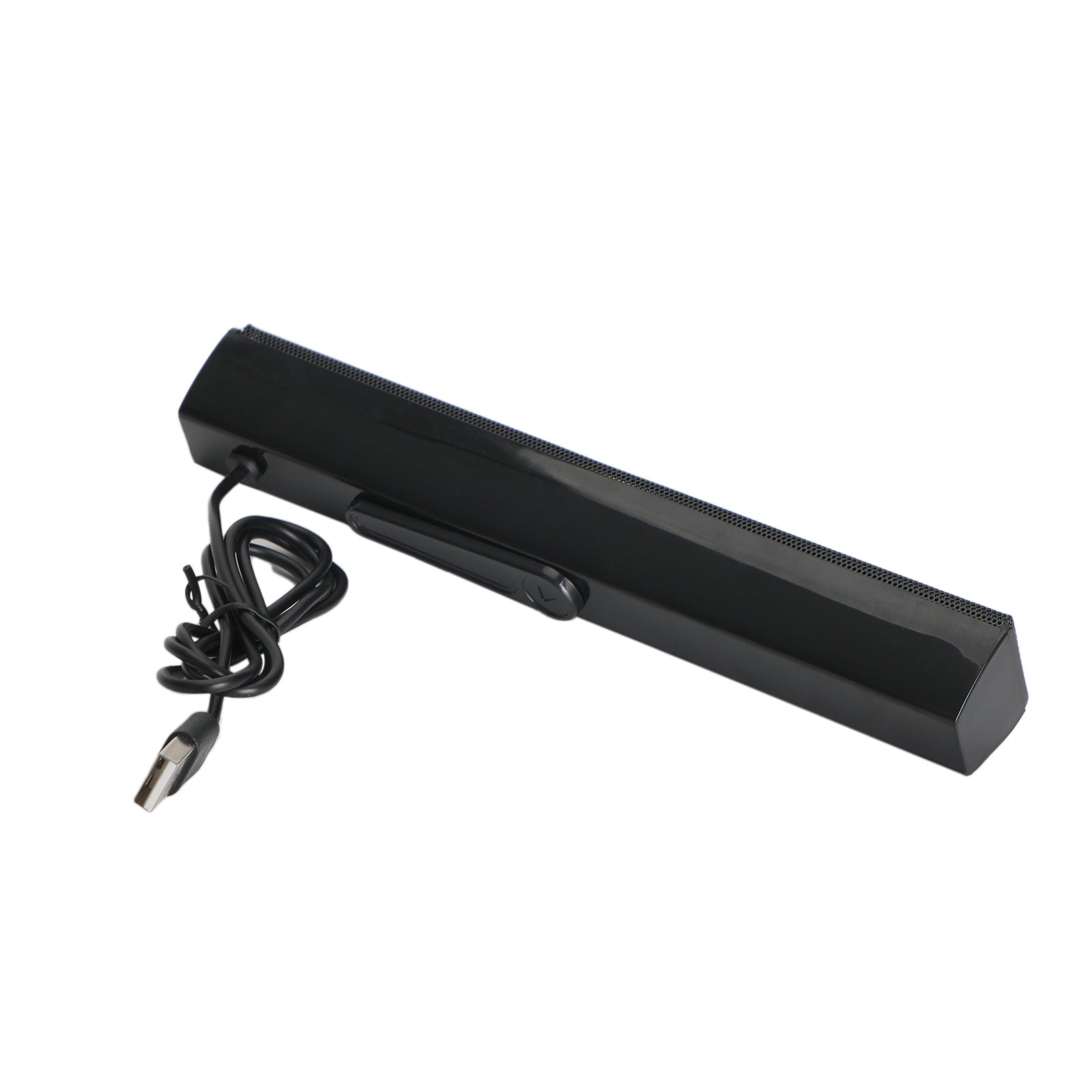 100HZ Wired USB Computer Haut-parleurs Stereo Sound Bar pour PC Laptop Noir