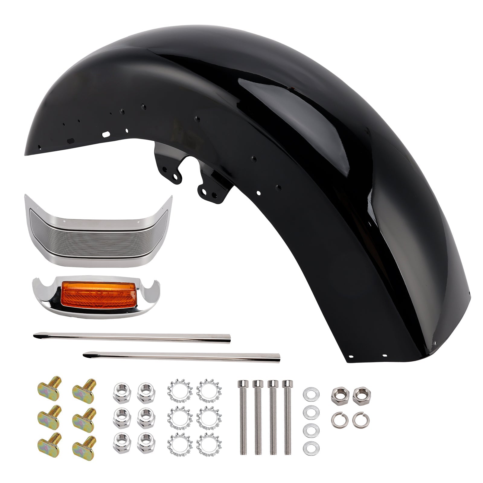 Garde-boue avant en acier Touring Electra Glide Ultra Limited 2014-2024