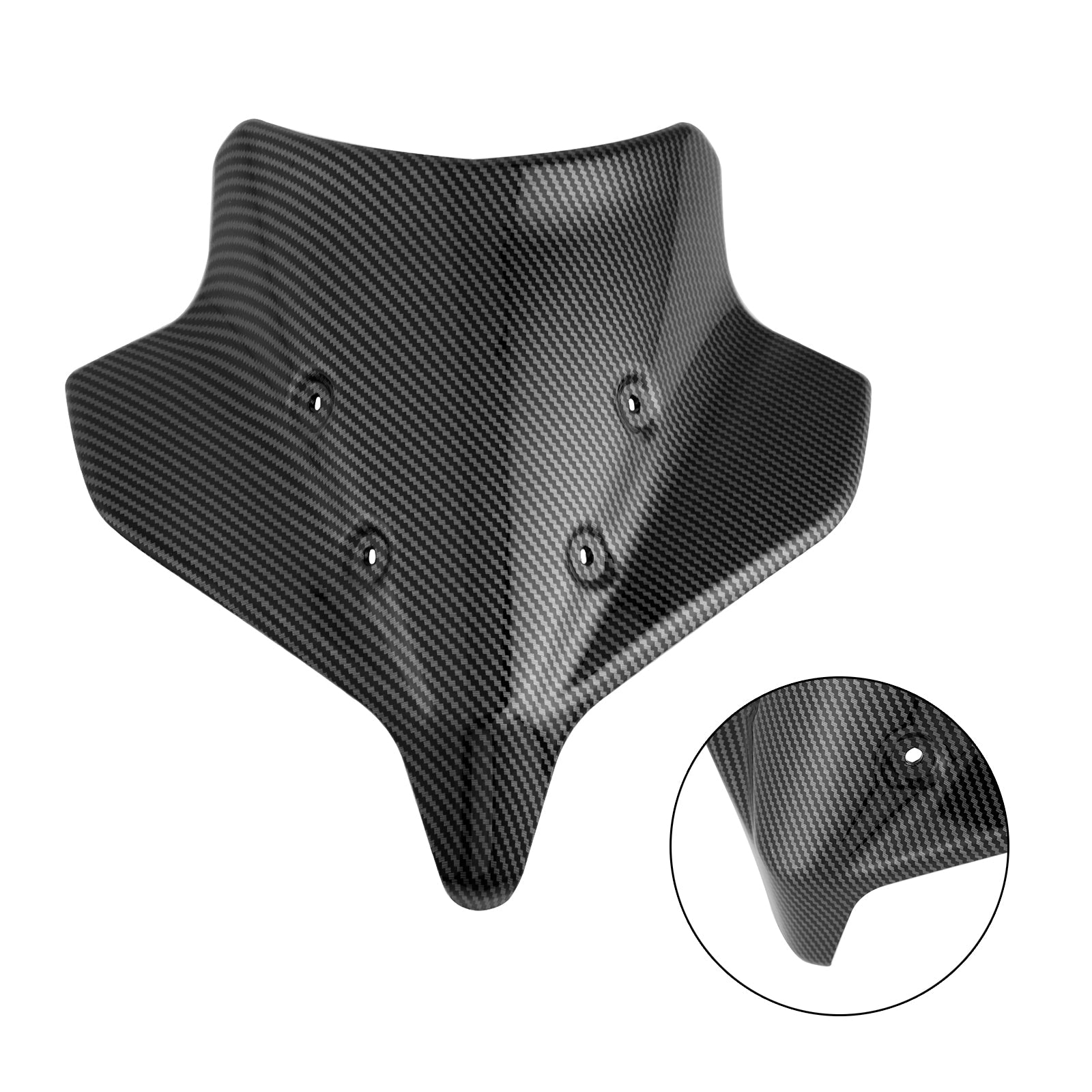 ABS-moottoripyörän tuulilasi Yamaha MT-10/MT-10 SP 2022-2024