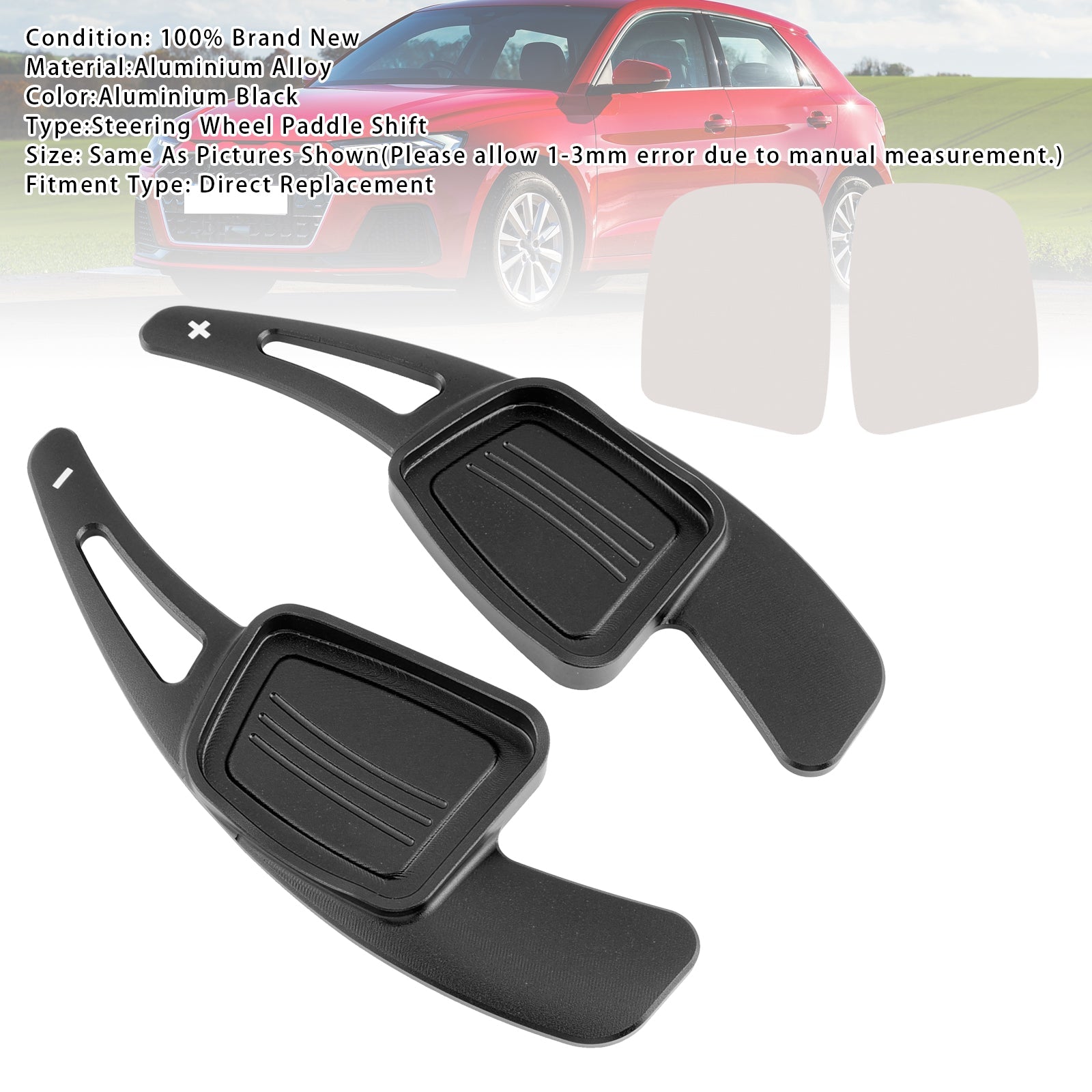 Extension de palettes de changement de vitesse au volant pour Audi Q3 Q5 Q7 S3 S4