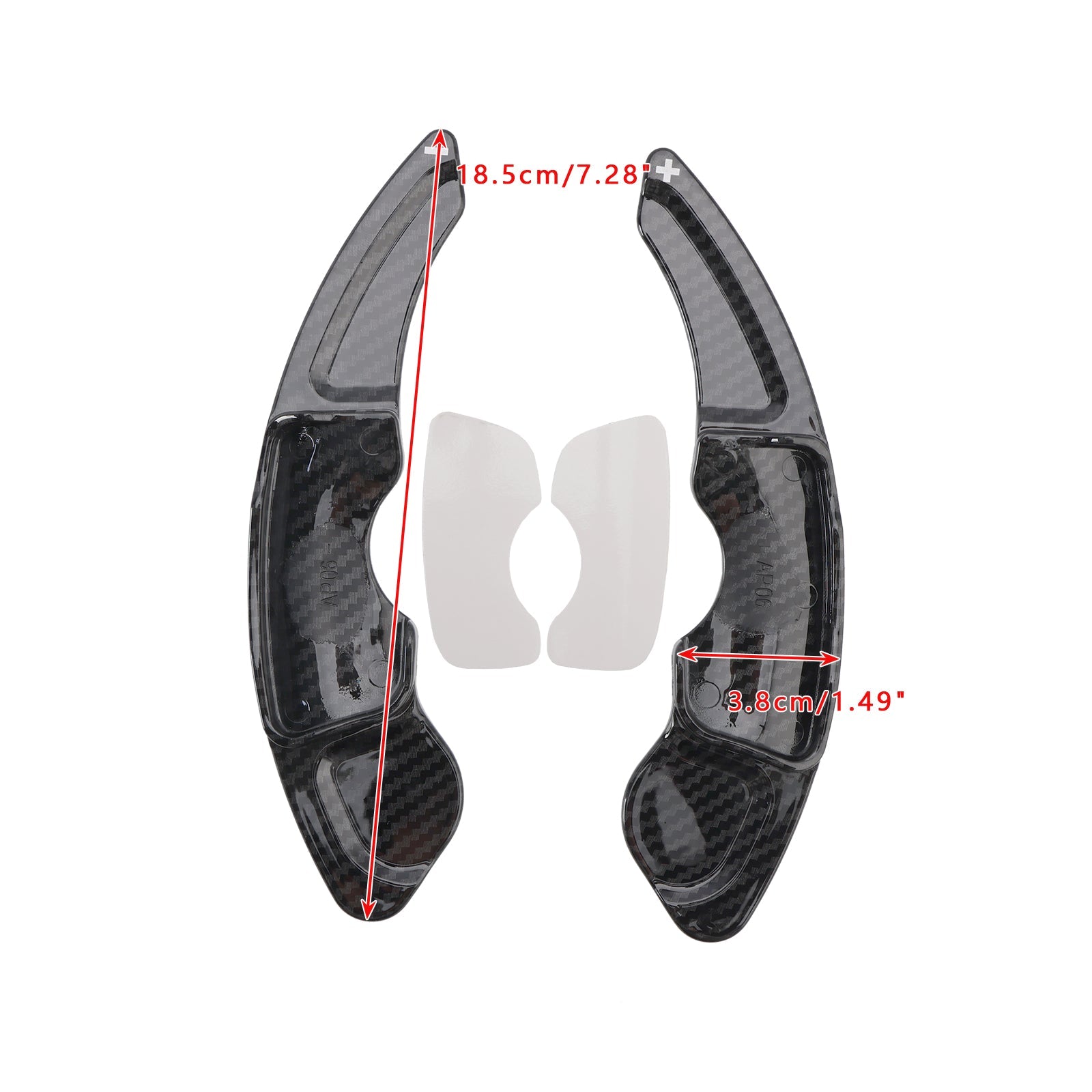 Podaljške palete za menjavo hitrosti na videzu volana ogljik za Lexus je RC NX