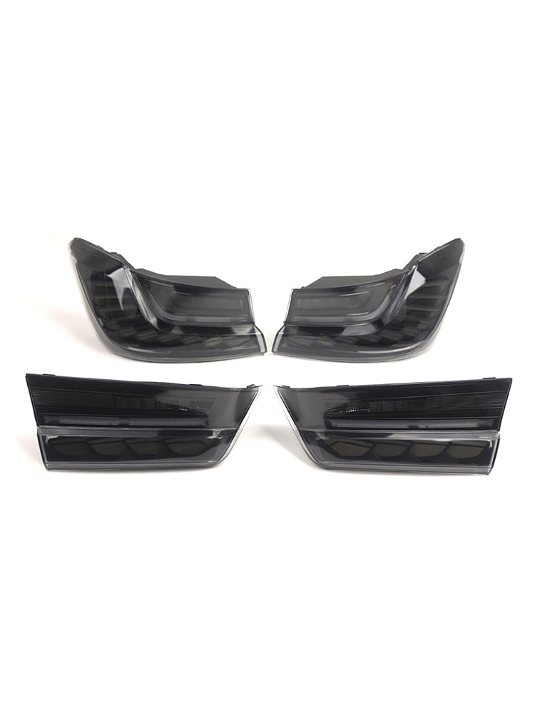 Luci posteriori a LED fumo per BMW 3 G20 G28 G80 M3 2019-2024