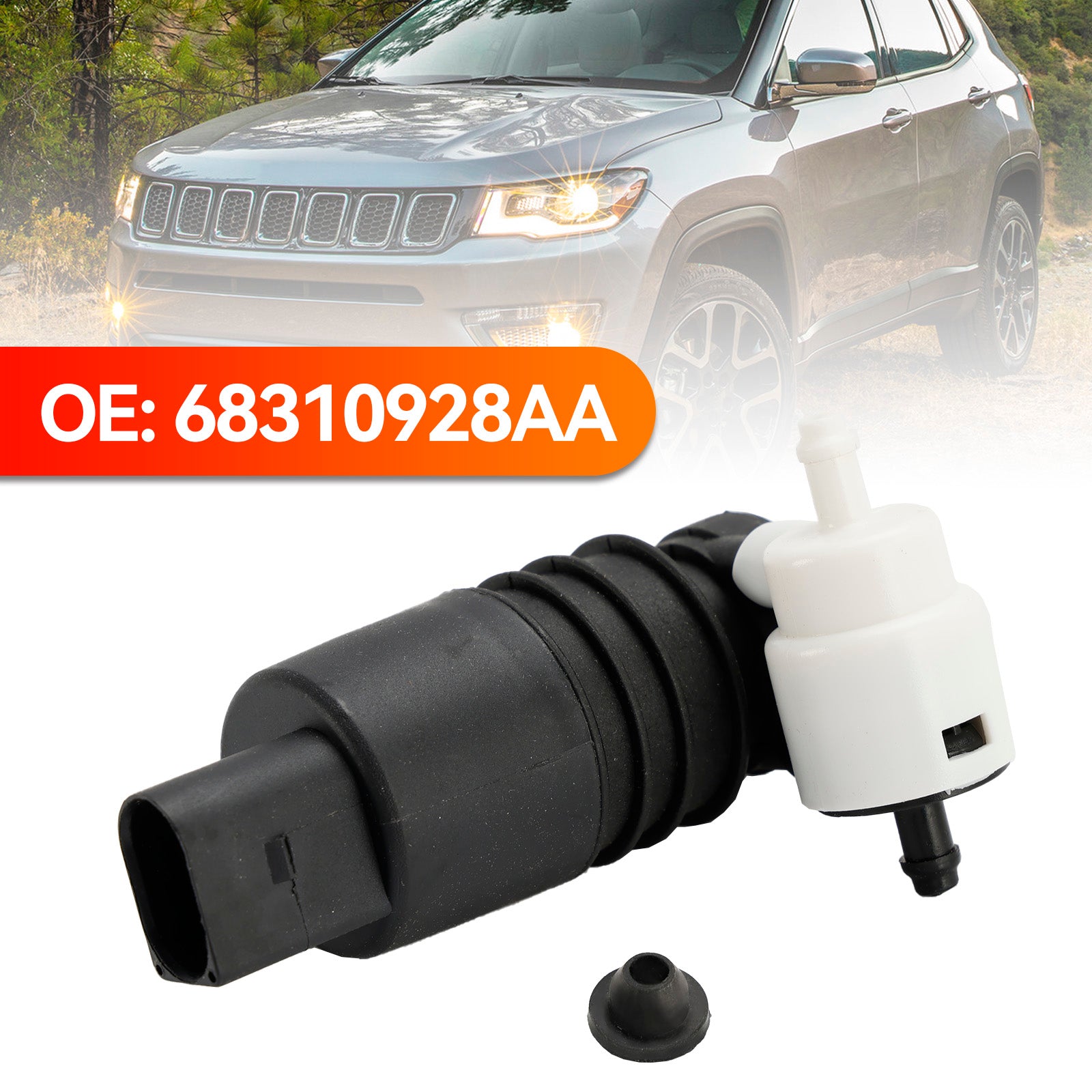Pompka spryskiwacza przedniej szyby 68310928AA dla JEEP COMPASS 2.4L 2017-2021