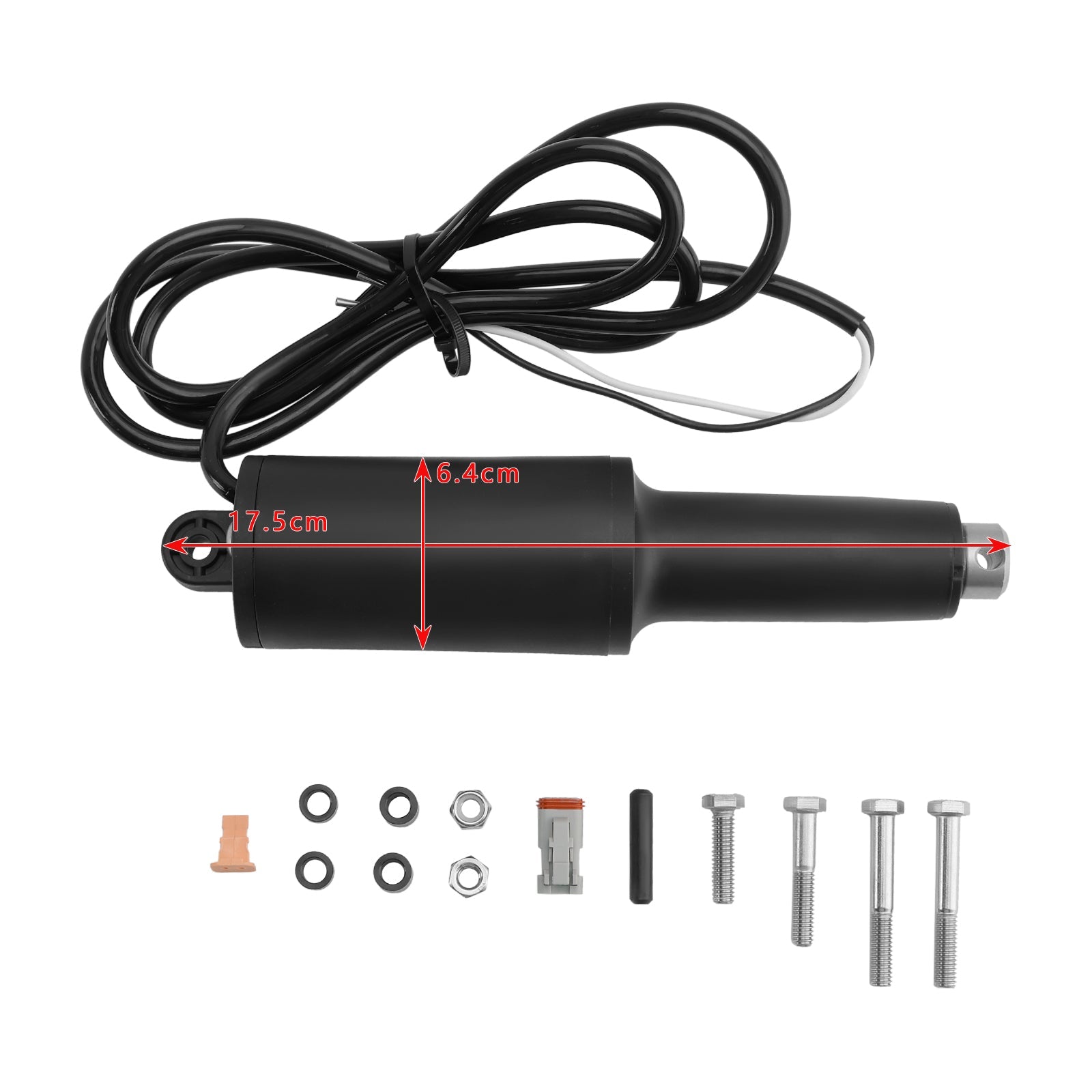 15057-001 Zwaar uitgevoerde actuator 2-1/4 inch slag 12V 101 XDS Trim Tab-actuator