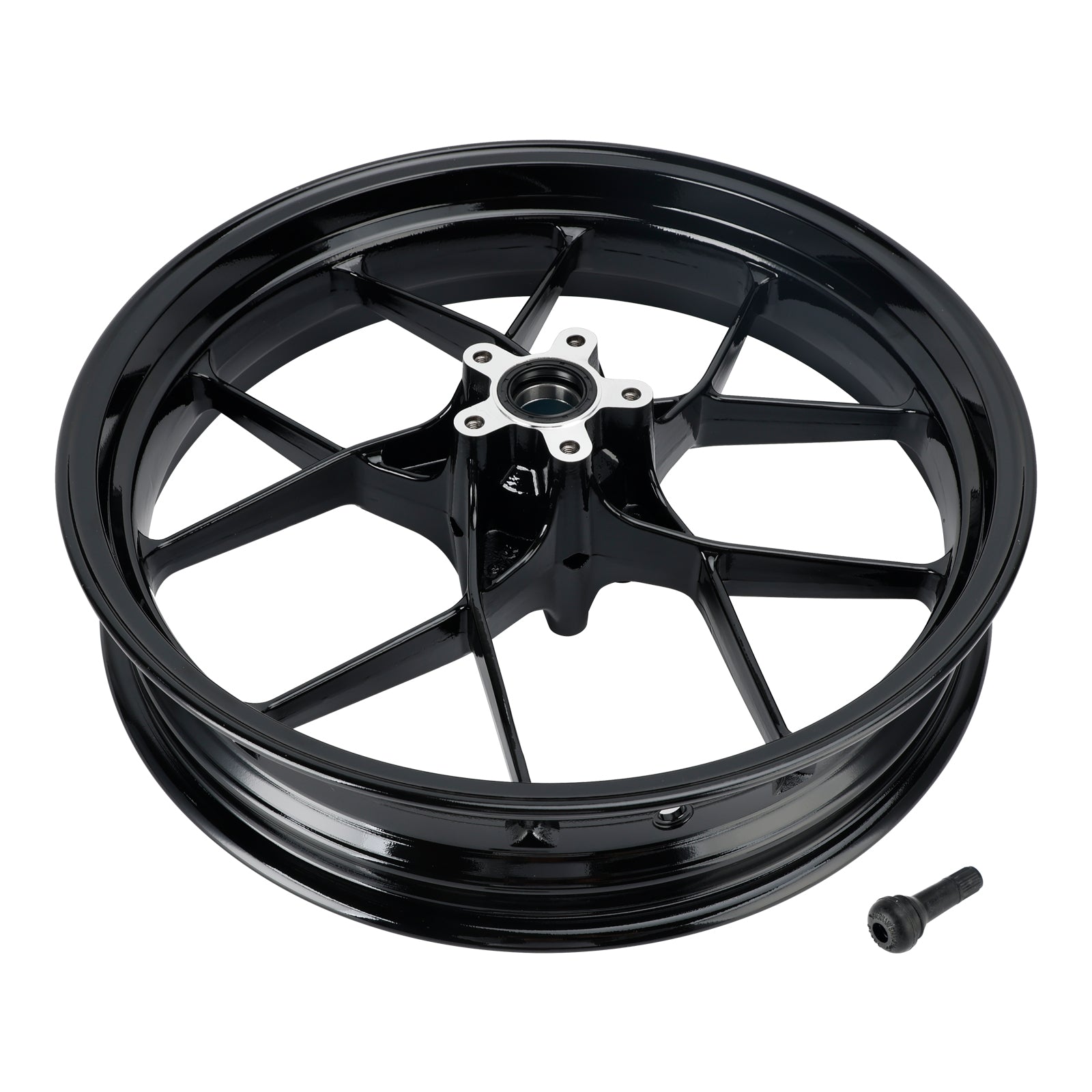 Llanta delantera negra 3,5 x 17 pulgadas para BMW 890 Duke GP 2022 (ref. 6410900103330)