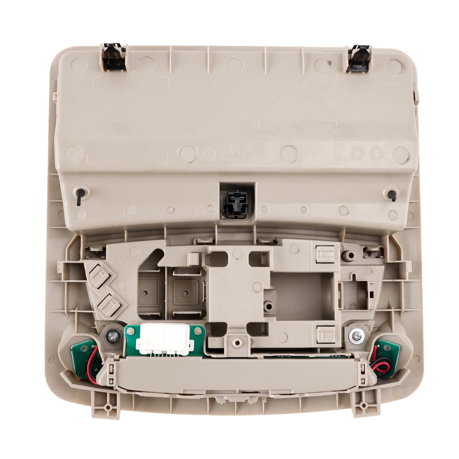 Console de pavillon avec liseuse de cartes, gris clair 26430-C990A pour Nissan Altima 2013-2018
