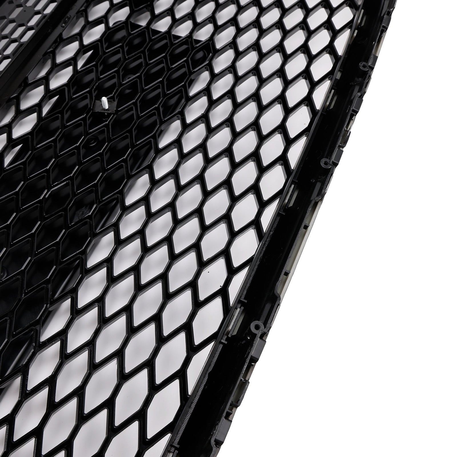 Grille de pare-chocs avant en nid d'abeille noir brillant pour Audi Q5 2013-2017