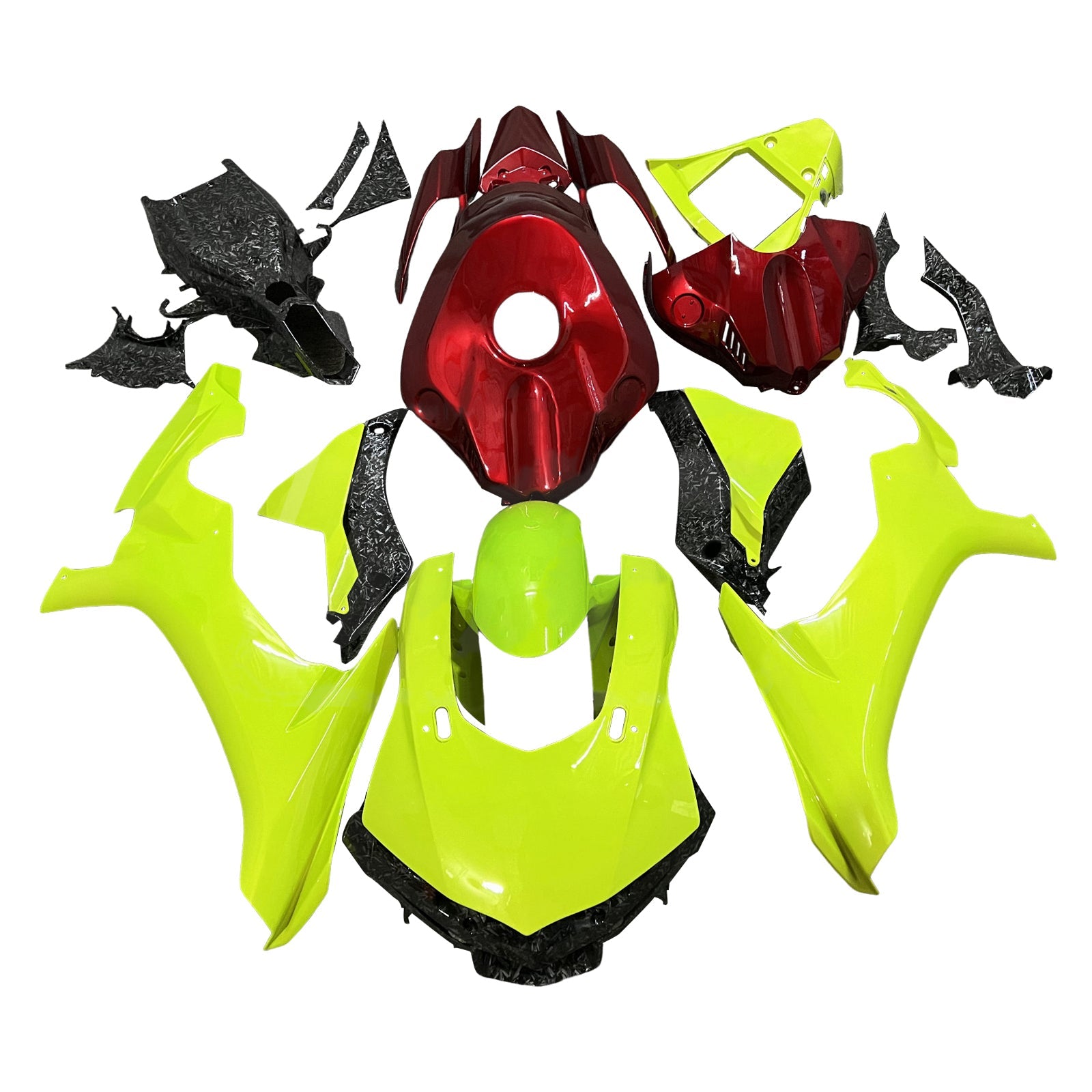 Kit de carénage injecté en plastique ABS pour Yamaha YZFR1 YZF-R1 2015-2019