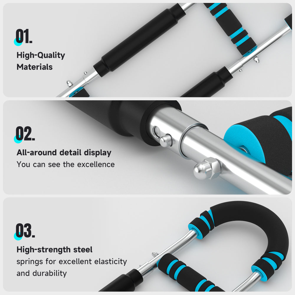 Apparato multifunzione braccia e torace: rafforza il braccio e i muscoli pettorali