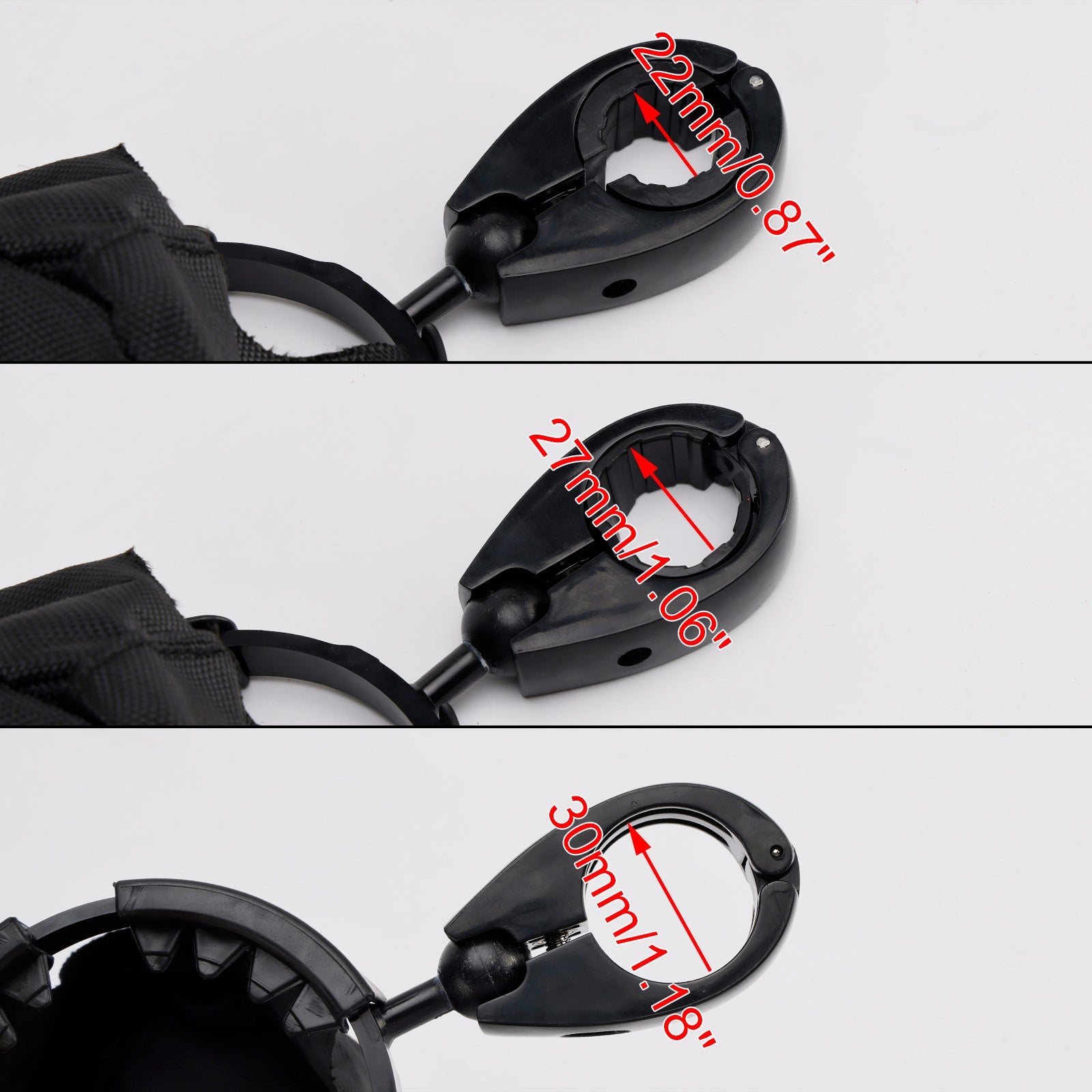 Universele verstelbare flessenhouder/bekerhouder voor Can-Am Maverick X3