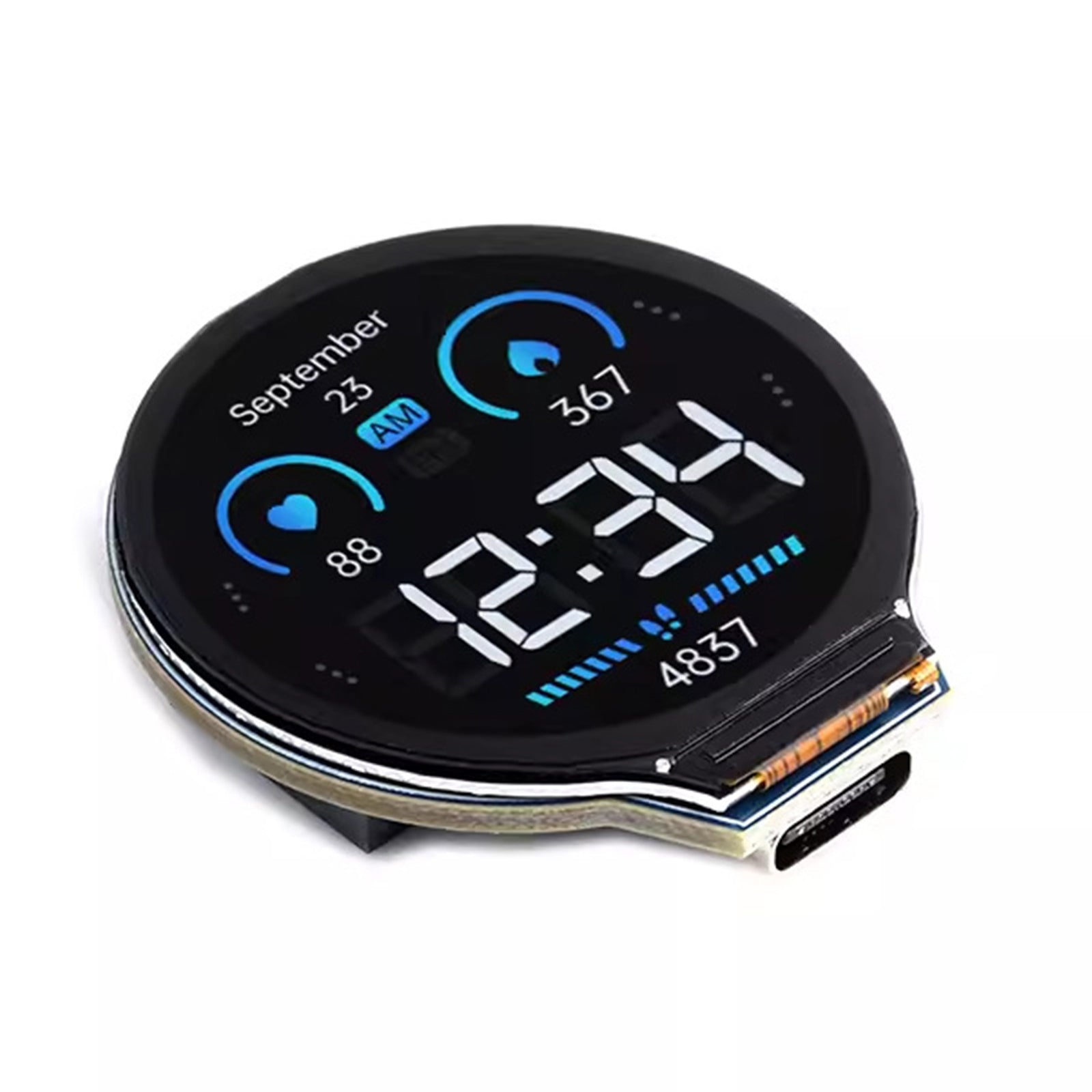 Płytka rozwojowa ESP32 S3 Okrągły ekran IPS Częstotliwość robocza Bluetooth 240 MHz