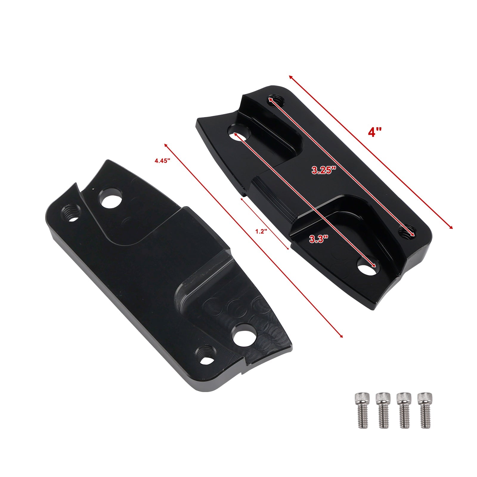 Etulokasuojan korotuspalan tuen välikappale 21""Touring Electra Street Glide 2014+ -malliin