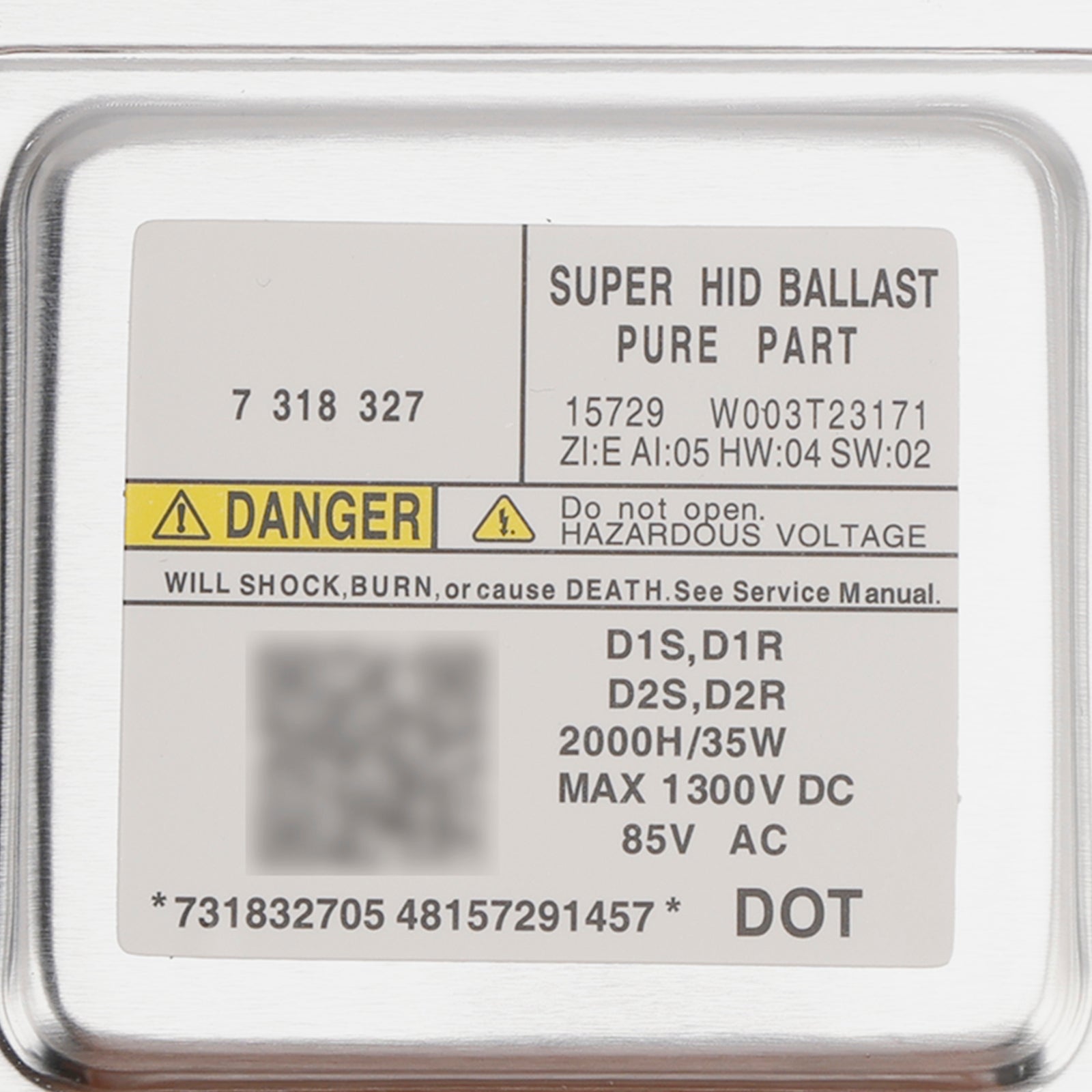 Ballast eléctrico de la luz delantera en Xenon HID D1S 731832705 para la serie BMW 3 X1 Z4