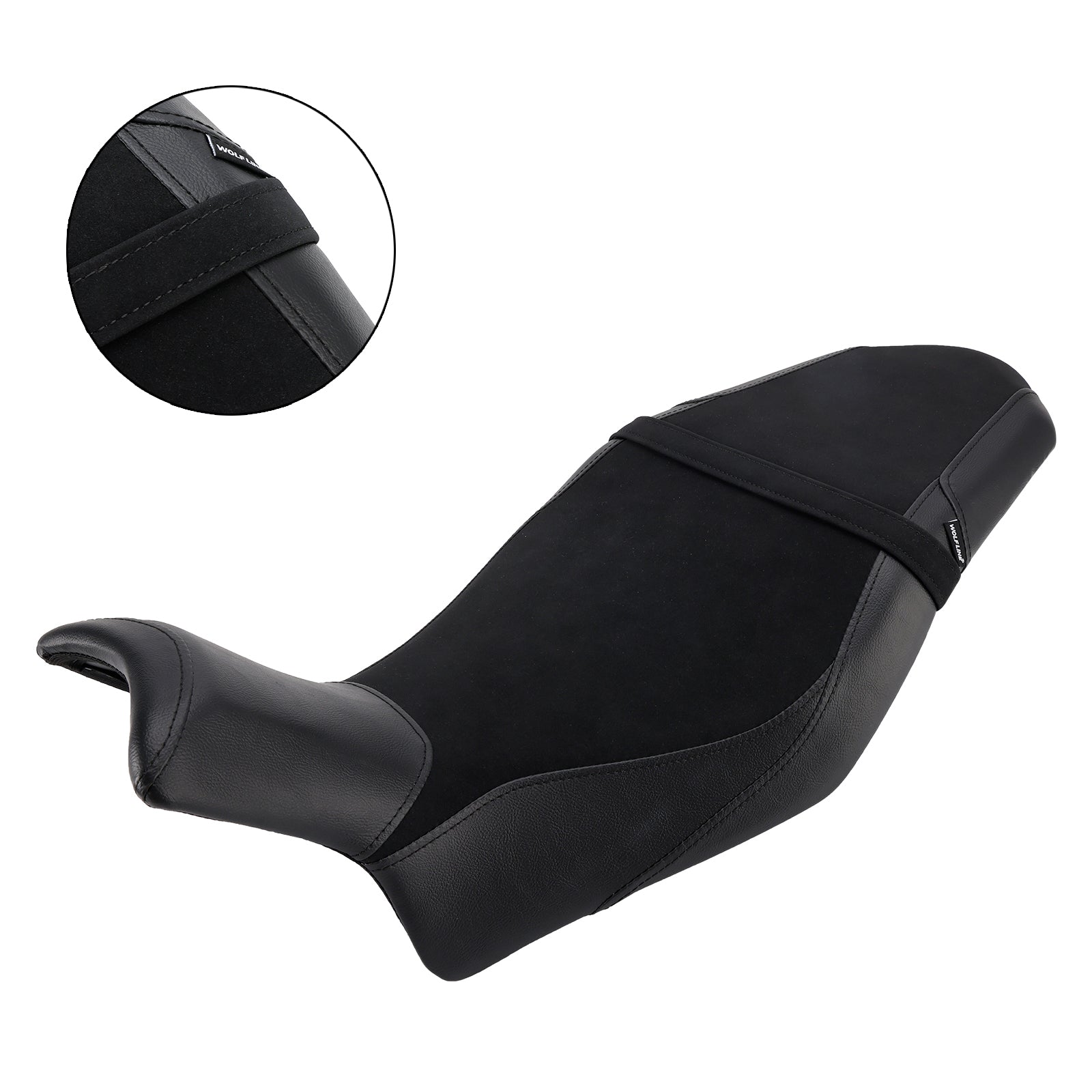 Coussin de selle passager avant et arrière pour Suzuki Katana 2019-2024