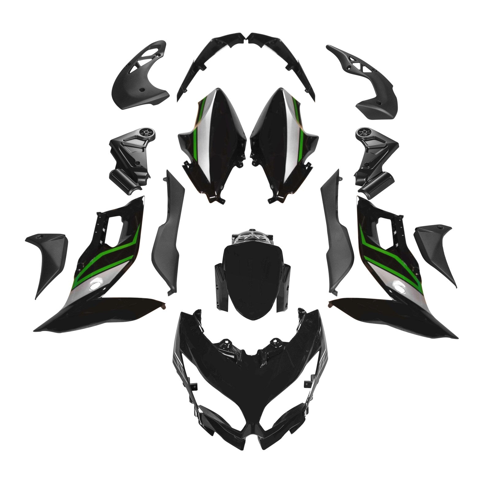 Kit de carénage en plastique ABS pour Kawasaki VERSYS 650 2015-2021