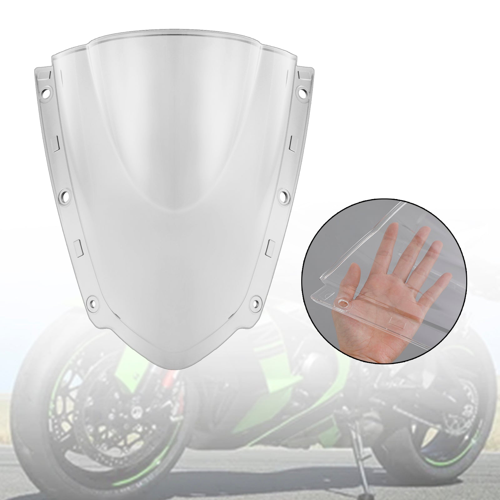 Protezione per parabrezza in ABS Kawasaki Ninja ZX-10R 2021-2022