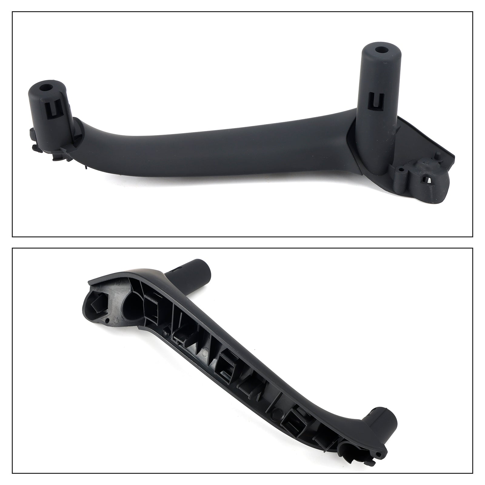Kit de poignées de porte intérieures noires 51417250307 pour BMW X3 (F25) X4 (F26)