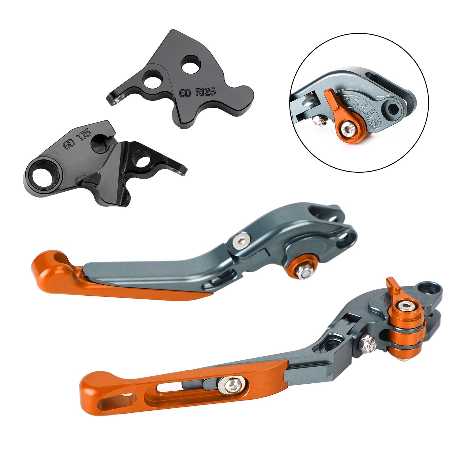 Leva del freno frizione regolabile per Yamaha XSR 155 MT15 2019-2022