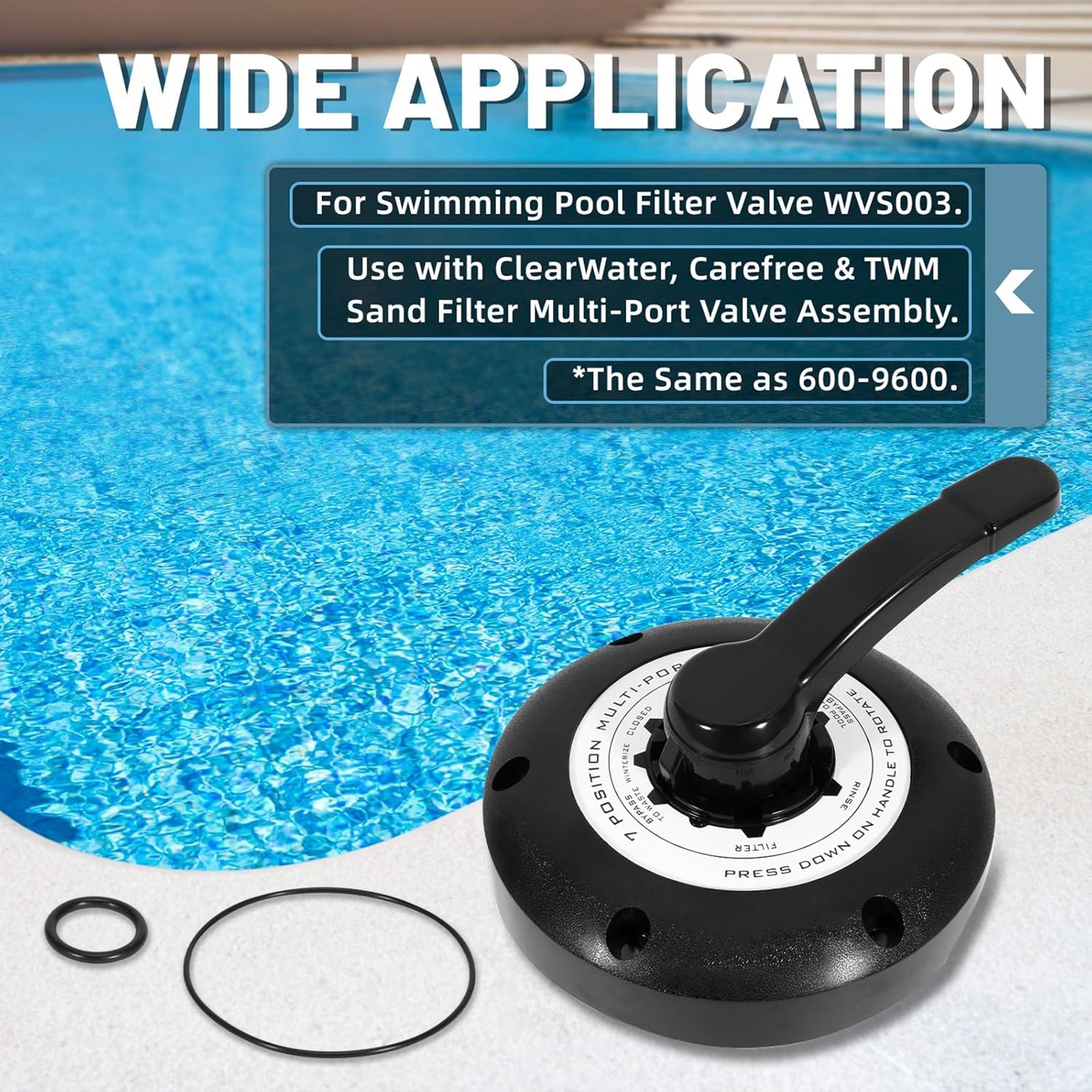 Več športni ventil Top 600-9600B za brusilni peščeni filtri