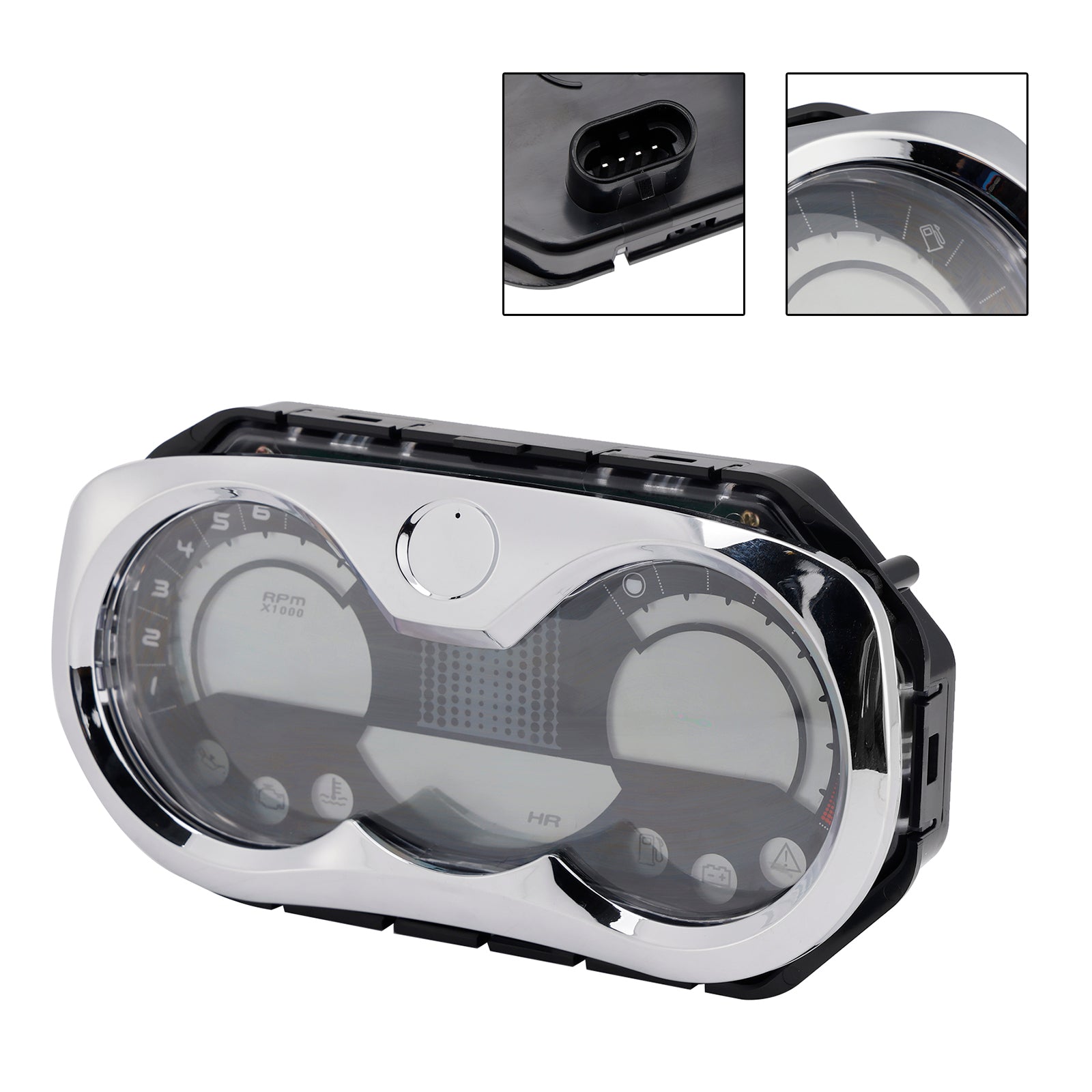 Elektrische accessoires voor Sea-Doo GTI SE 2006 : snelheidsmeter, toerenteller en digitaal LCD-scherm (ref. 278002217)