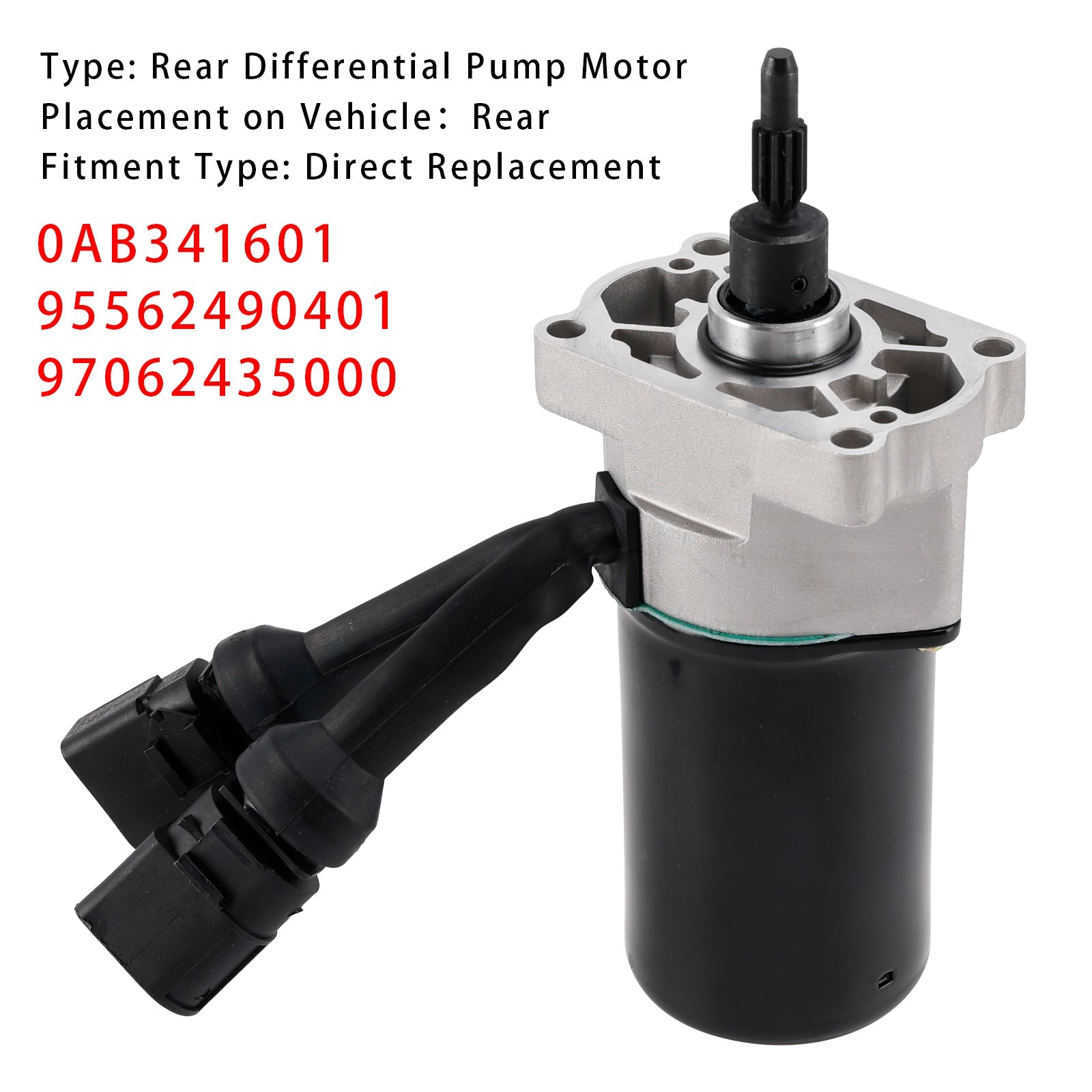 Diferencialni motor motorja Porsche Cayenne 9pa 3.0L 2009-2010 95562490401