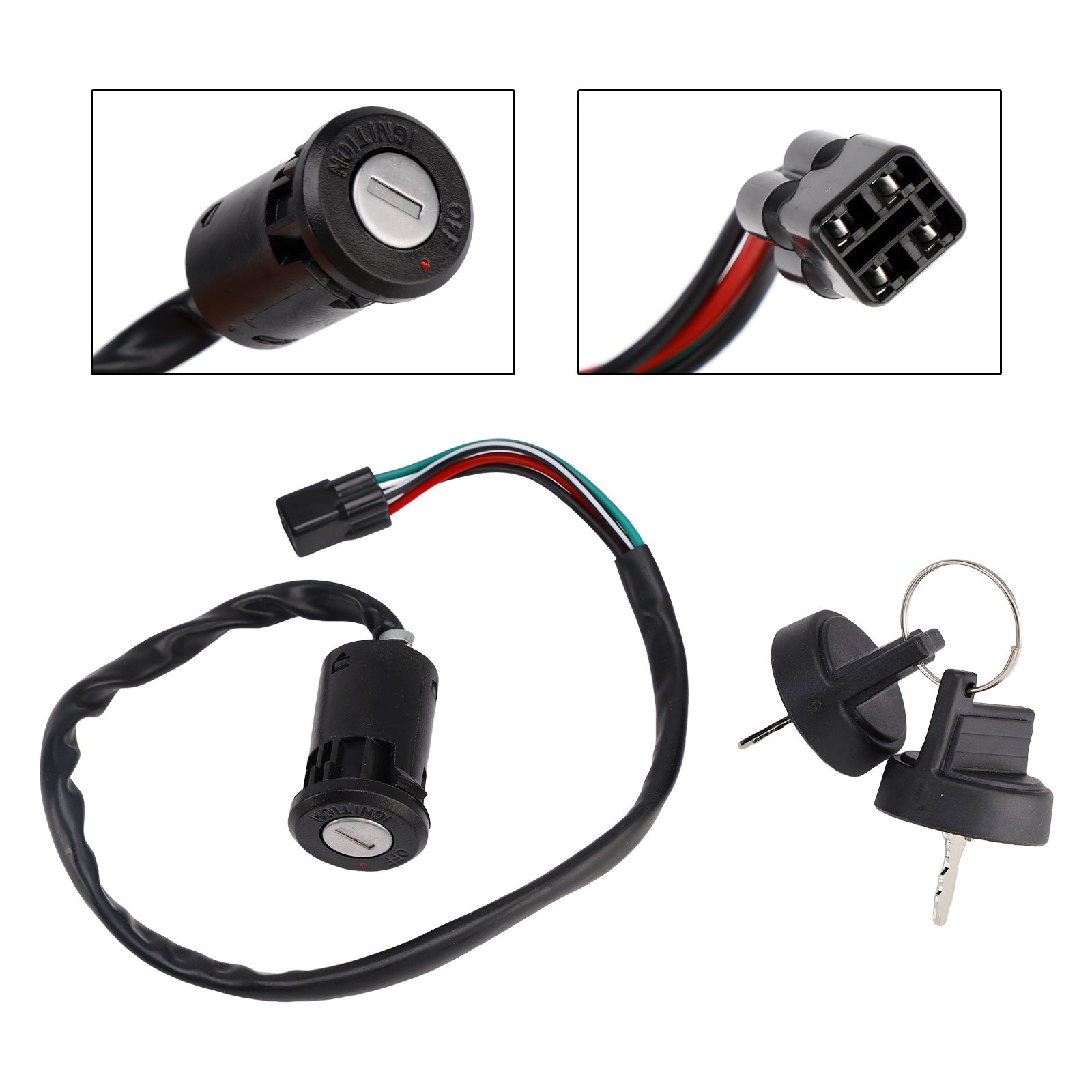 Interruttore a chiave 35100-Hp1-003 Compatibile con Honda TRX450R 04-09 ed ER 06-09/12-14