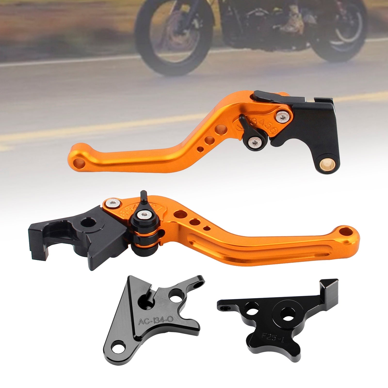 Krótka dźwignia hamulca i sprzęgła dla Honda CB350 CB350 2021-2023