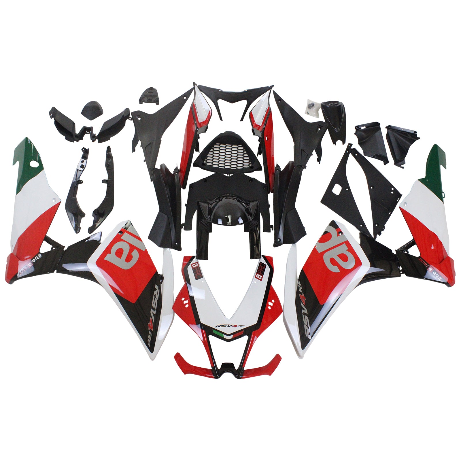 Kit de carénage en plastique ABS pour Aprilia RSV4 1000 2009-2015