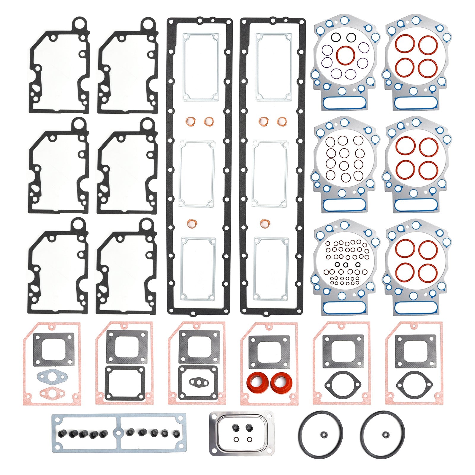 3803598 3800728 Set zgornjih motorjev za Cummins KTA19 KTTA19