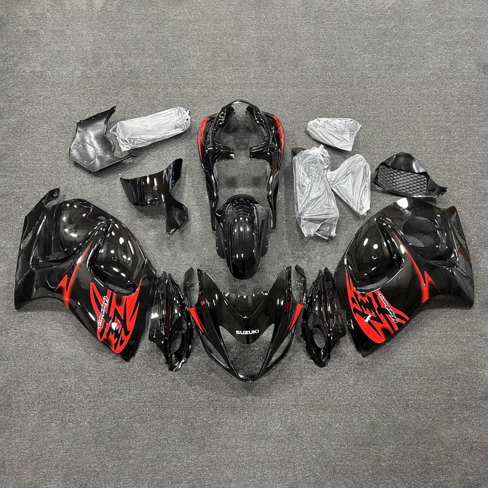Kit de carénage injecté en plastique ABS pour Suzuki Hayabusa GSX1300R 2008-2020