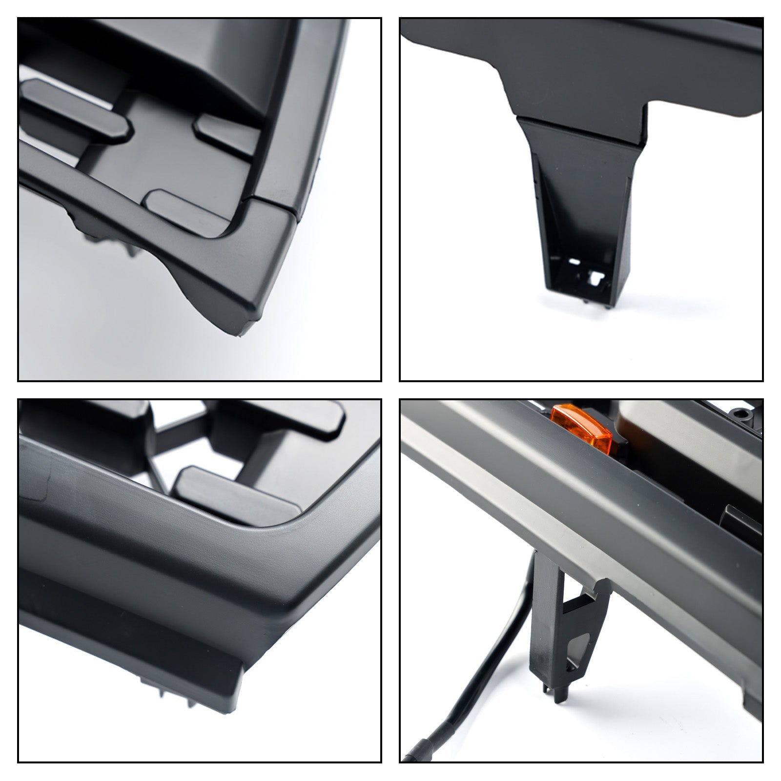 Mat črna maska sprednjega odbijača z LED diodami za Toyota 4Runner (1996-2000)