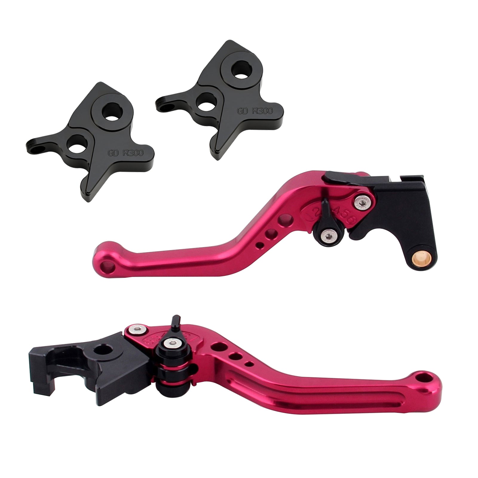 Palanca de freno y embrague corta para Kymco AK550 2017-2022