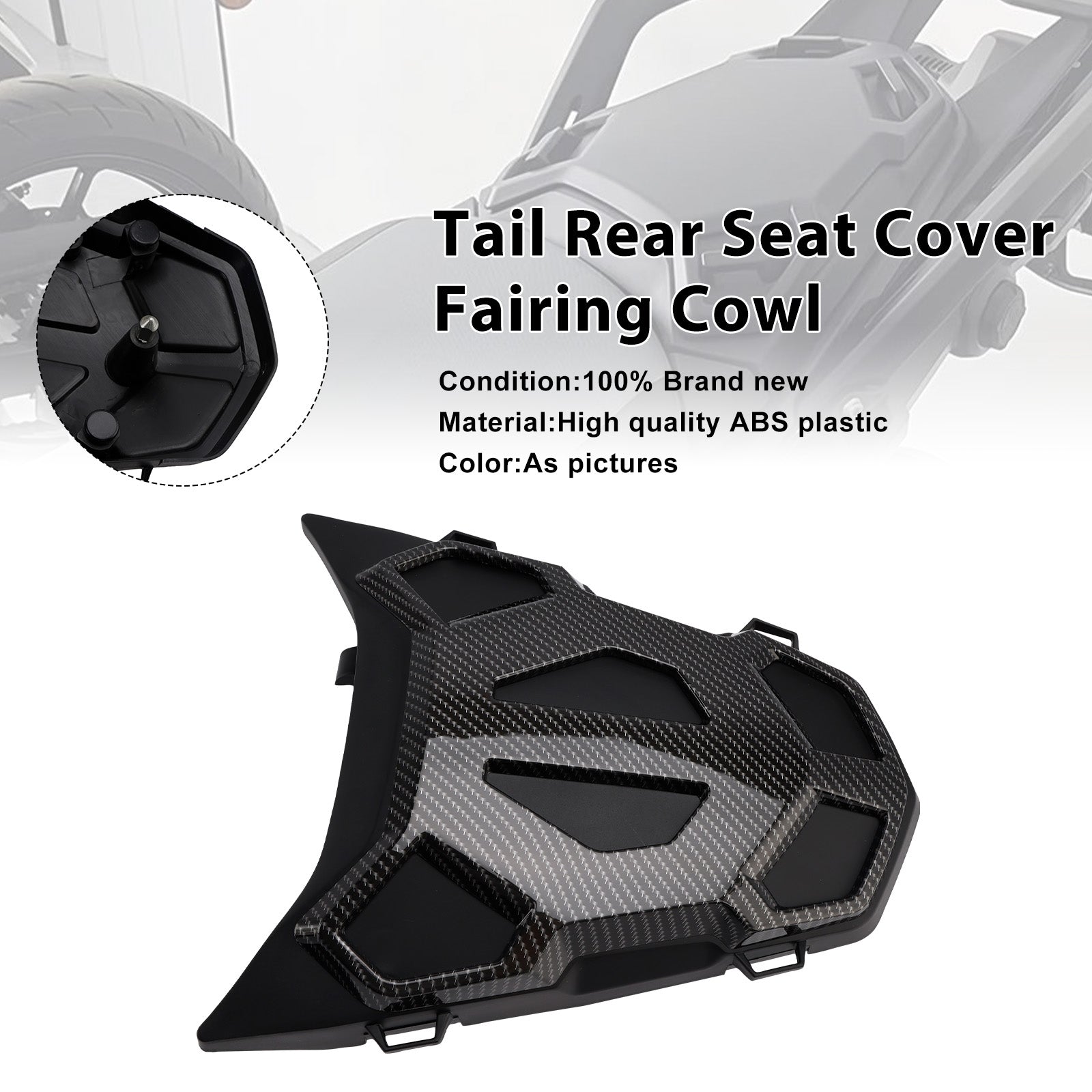 Carénage de selle arrière pour BMW R1300GS 2024-2026