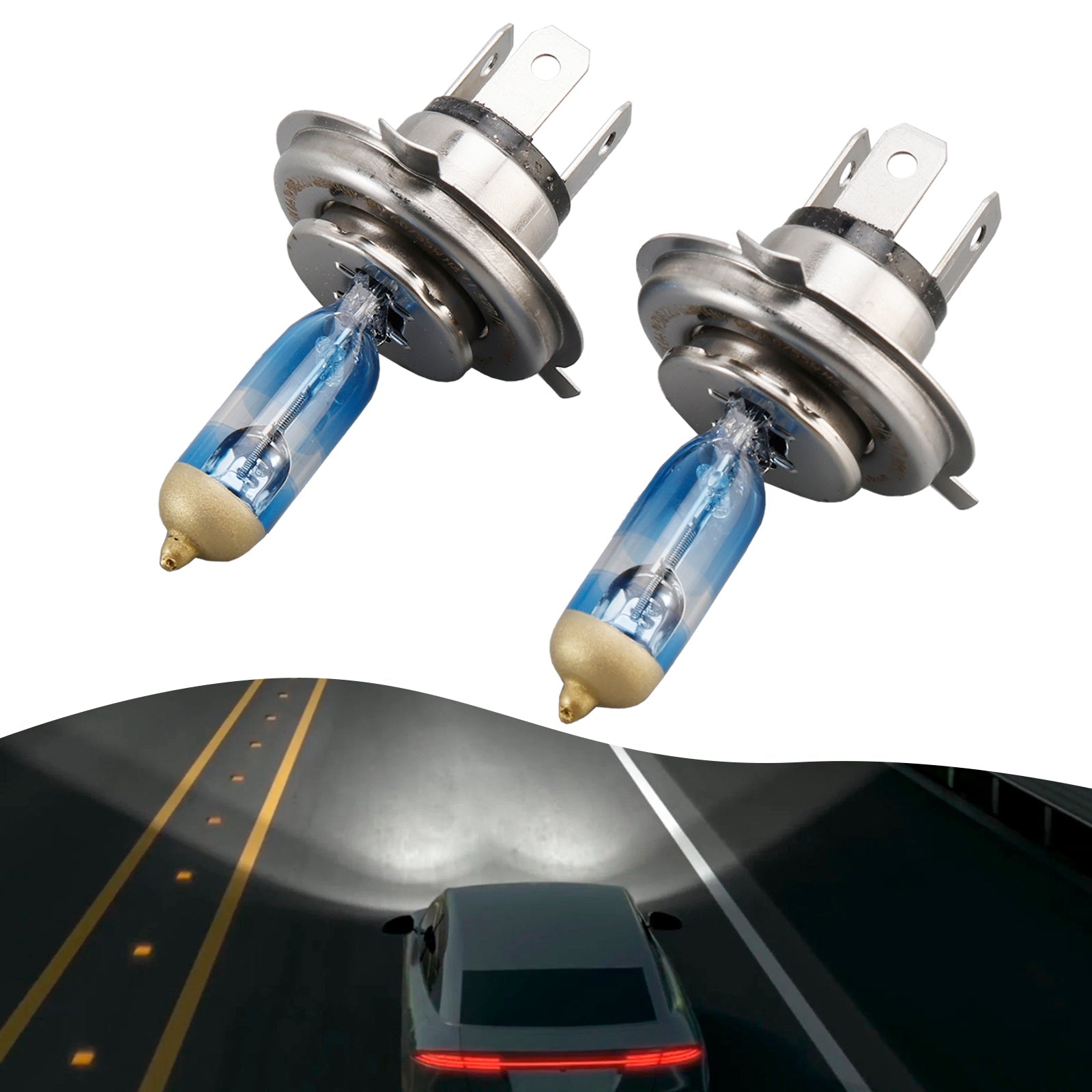 Lotto di 2 lampadine di auto H4 64193NB220 12 V 60/55 W per Osram