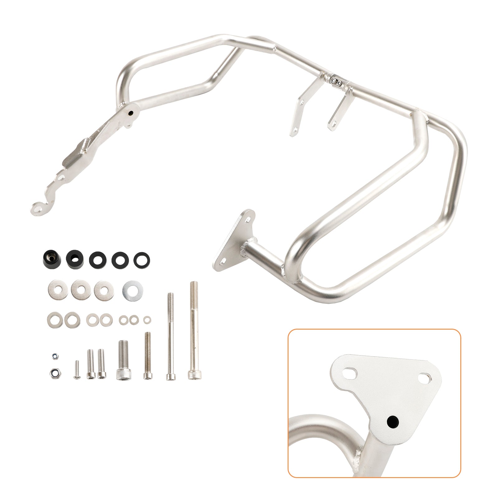 2022 Honda NT1100 NT 1100 Crash Bar inferiore protezione motore telaio in acciaio argento