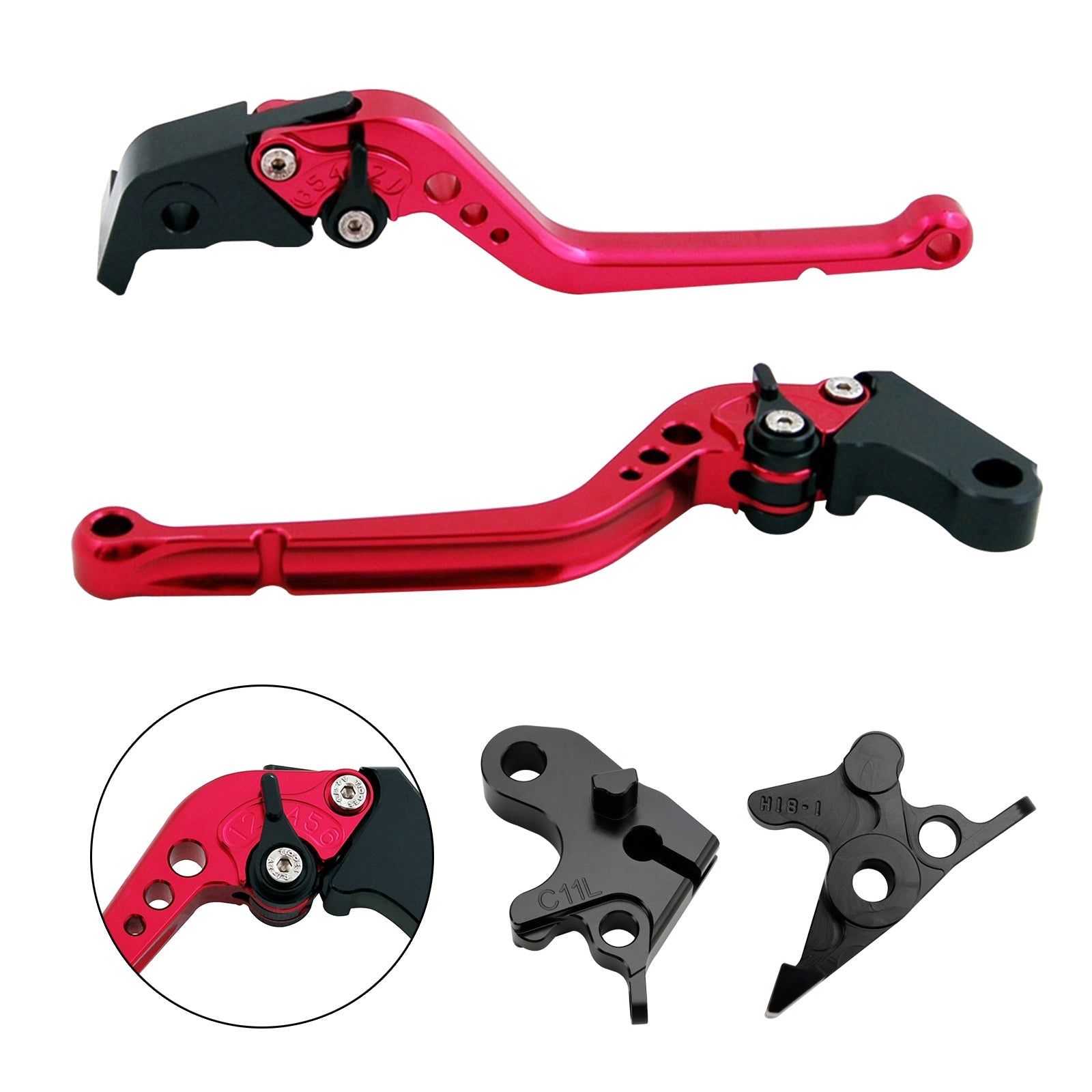 Długa dźwignia hamulca i sprzęgła dla Honda CRF1100L Africa Twin 2020-2021