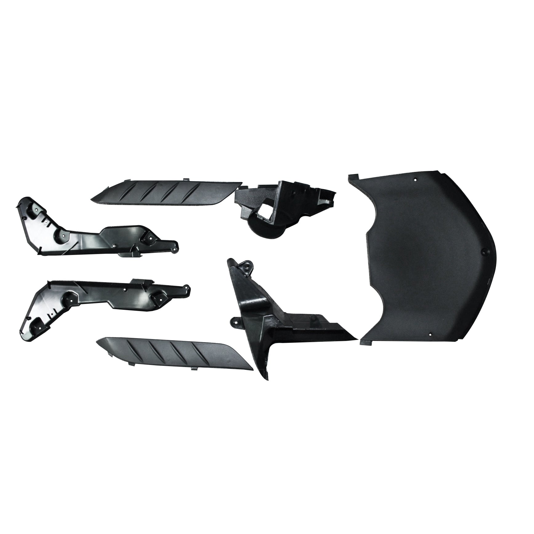 2012-2021 Kawasaki ZX14R Familing ABS Carrozzeria Stampaggio ad iniezione Non verniciato