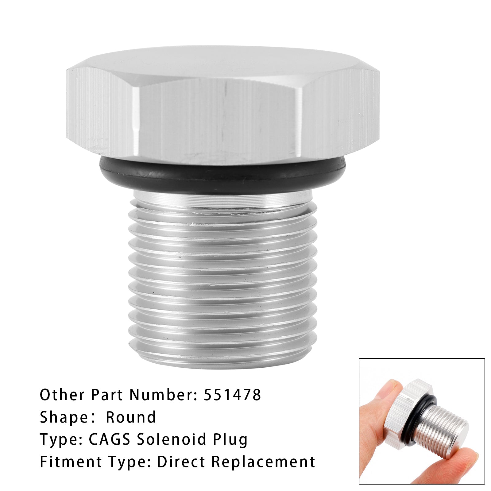 Tapa solénica 551478 para caja de cambios T56 LS1 LS