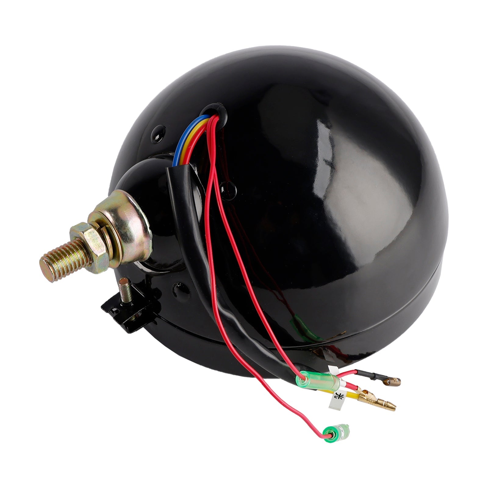 9 bollen mistlichten, 5,75 inch, zwart, tot racer, bobber, chopper