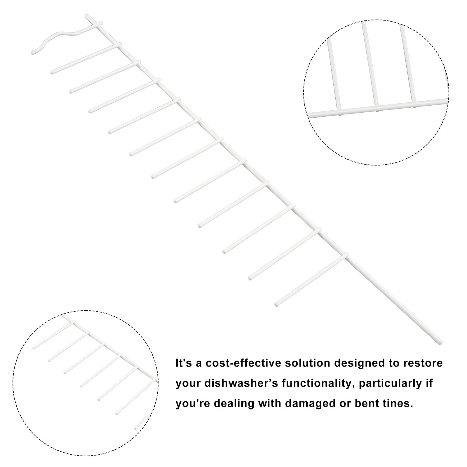 Zamenjava zobne vrste pomivalnega stroja AP5951430 WP8051250 W10728160 za Kenmore/KA/Maytag