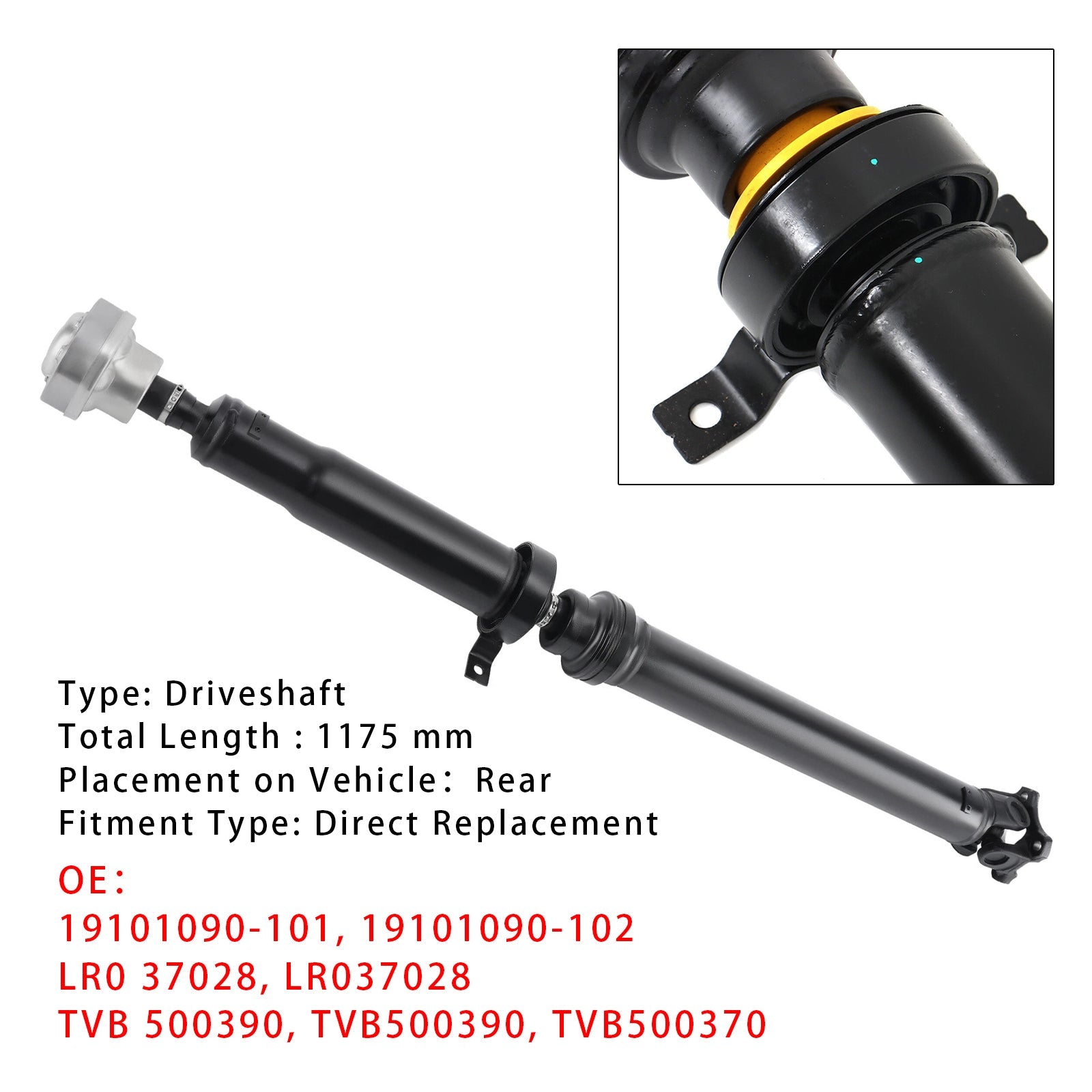 TVB500370 Tylna skrzynia biegów dla Land Rover Range Rover Sport 2006-2013