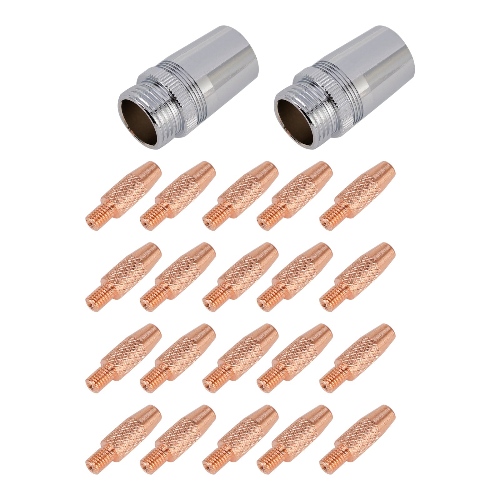 20 embouts de contact et 2 buses 186405 pour pistolet à bobine Miller Spoolmate 100/185/3035