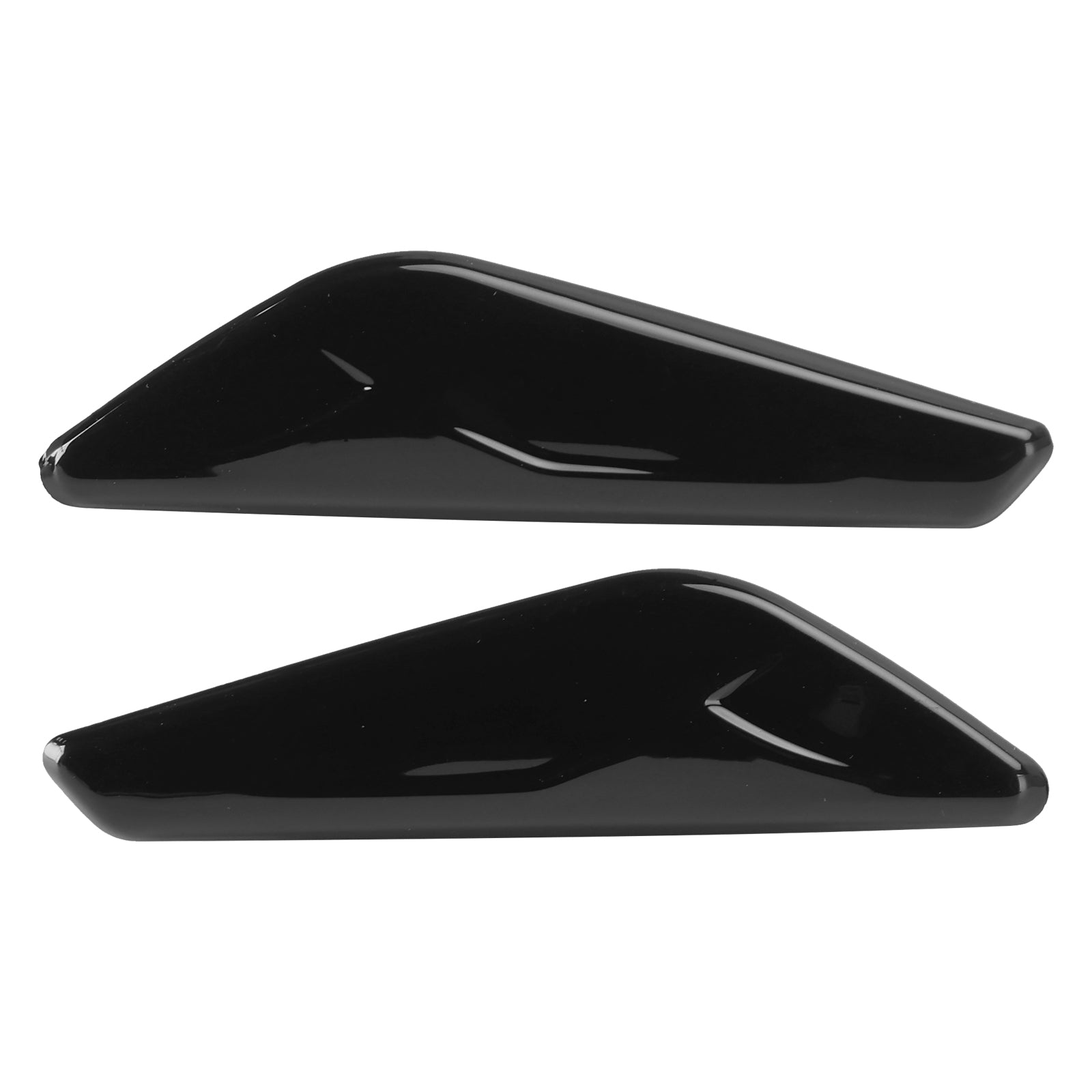 Vasen ja oikea etusiipi BMW X3 F25 X4 F26, musta koristelu 51117338569+51117338570