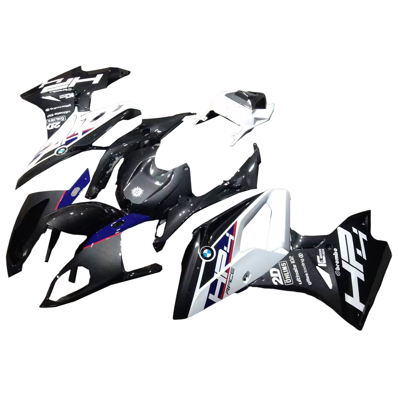 Injection Fairing Kit Bodywork Plastic ABS fit For BMW S1000RR 2017-2018