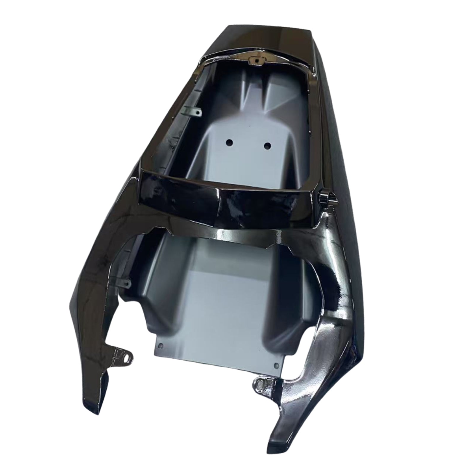 Kit de carénage en plastique moulé par injection bleu et noir avec kit de vis pour Yamaha YZF R6 2005