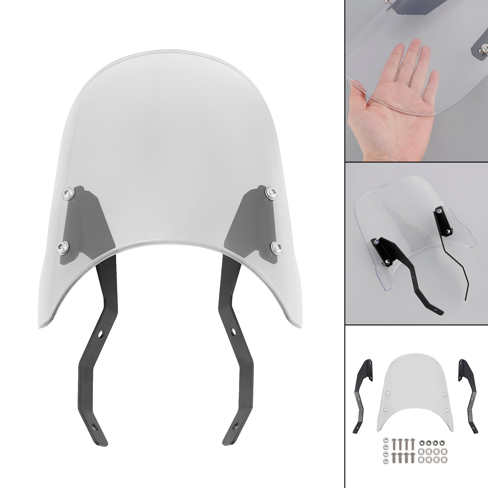 Tuulilasi sopiva tuulilasi Honda Rebel 250 300 500 CL250 CL300 CL500 23-24