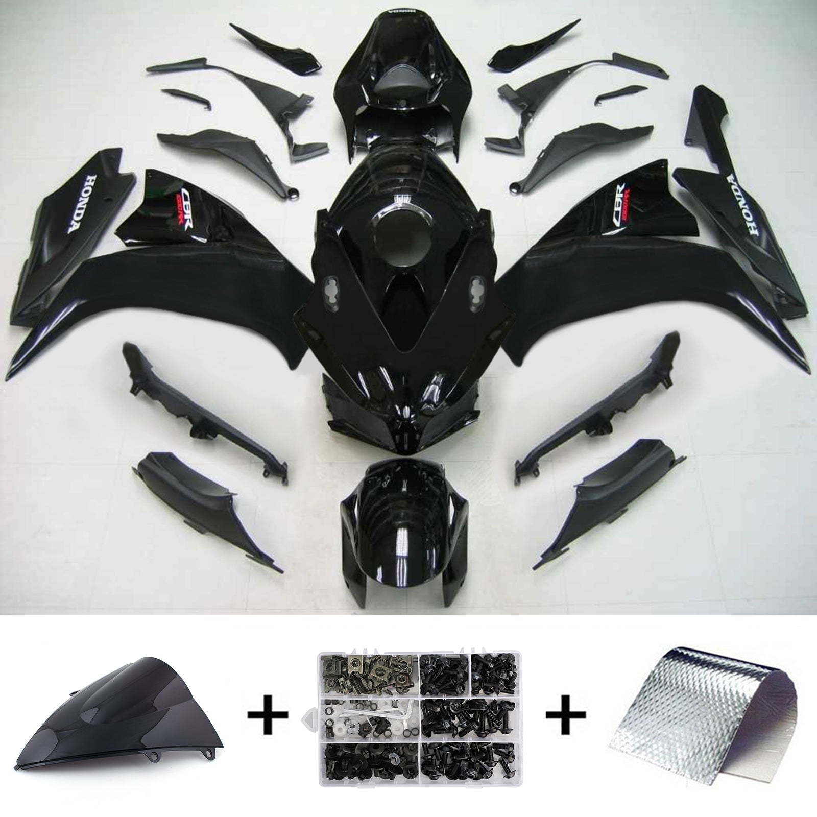 Injectiekuipset carrosserie kunststof ABS voor Honda CBR1000RR 2012-2016